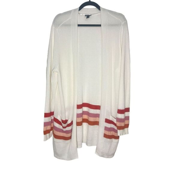 Torrid Open Front Cream Cardigan Sweater Women’s 2X - Picture 2 of 7